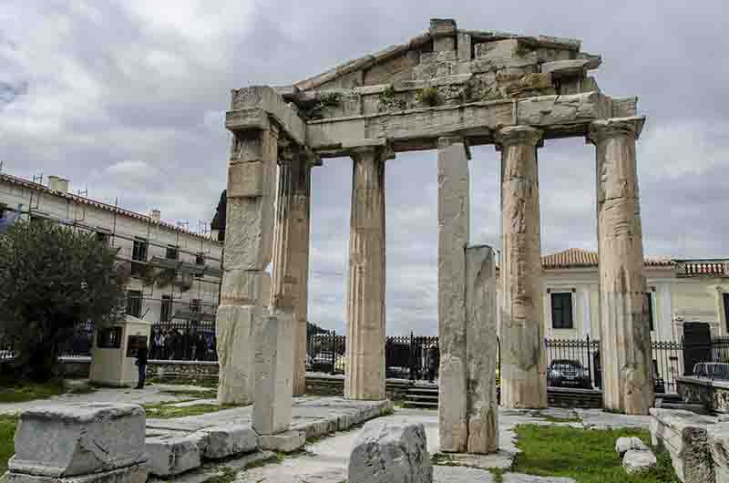 61 - Grecia - Atenas - Agora Romana - Puerta de Atenea Arquegetis
